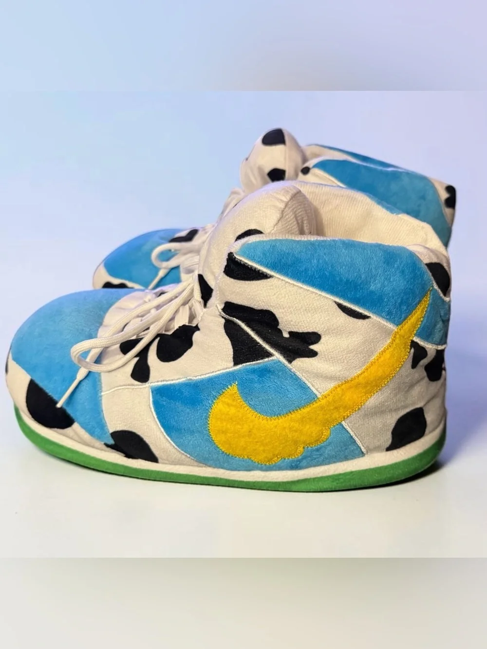 Slippers Inspired by Nike SB Dunk Low x Ben & Jerry’s “Chunky Dunky.”